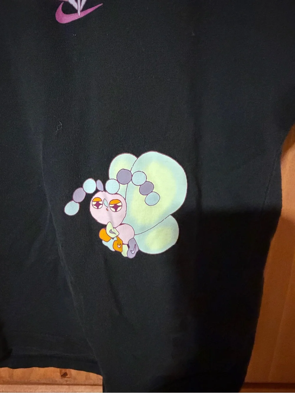 Nike Sportswear Seasonal Story Kids T-Shirt Loose Fit The Nike Butterfly Sz Med